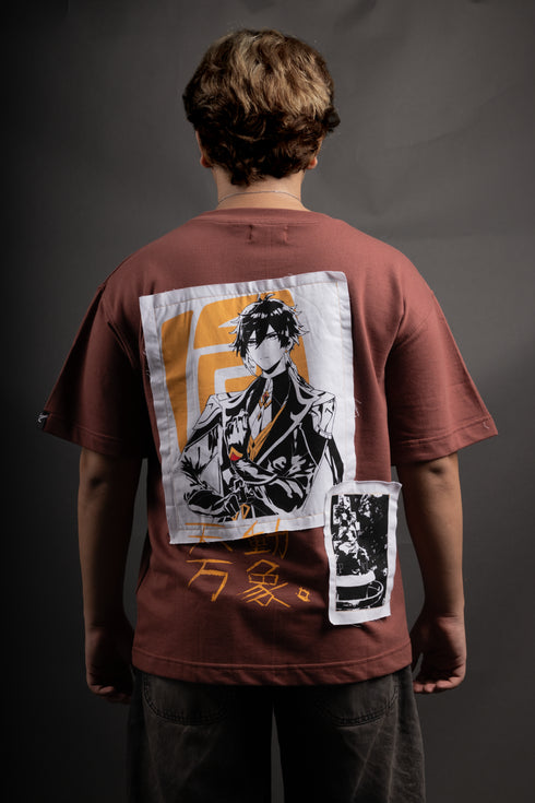 Zhongli Oversized T-Shirt | Inspired by Genshin Impact
